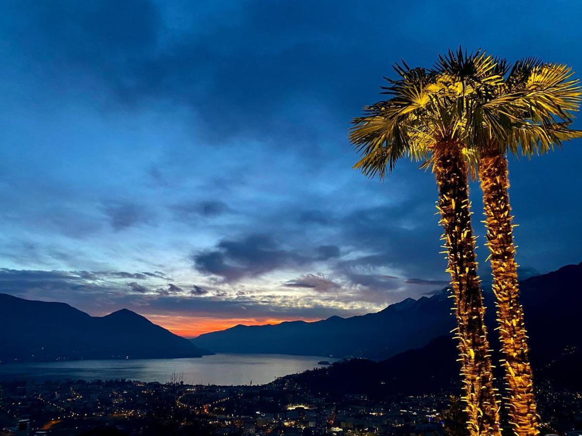 Casa Teatro Panoramico 5 Star Holiday House Locarno Bagian luar foto