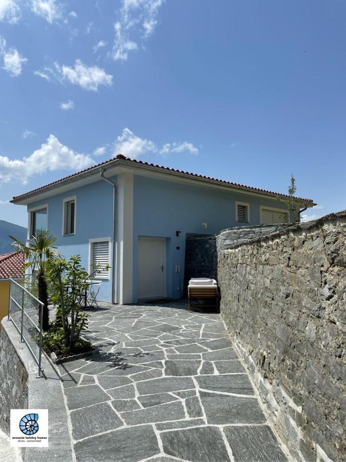 Casa Teatro Panoramico 5 Star Holiday House Locarno Bagian luar foto