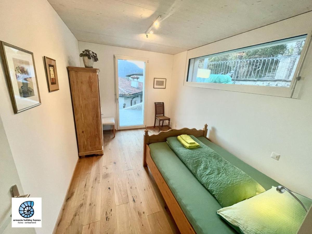 Casa Teatro Panoramico 5 Star Holiday House Locarno Bagian luar foto